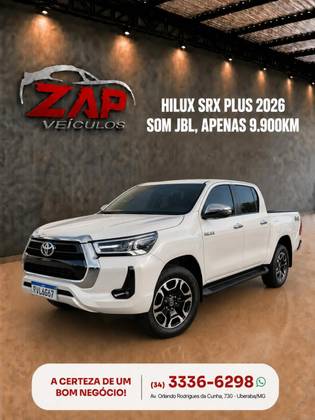 TOYOTA HILUX 2.8 D-4D TURBO DIESEL CD SRX PLUS 4X4 AUTOMÁTICO TOYOTA HILUX 2.8 D-4D TURBO DIESEL CD SRX PLUS 4X4 AUTOMÁTICO